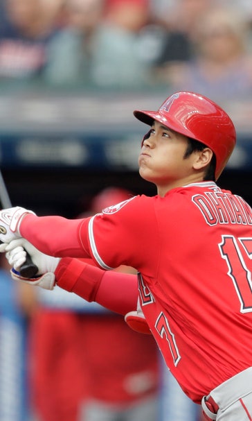 Ohtani hits 2 homers, goes 4 for 5, Angels top Indians 7-4